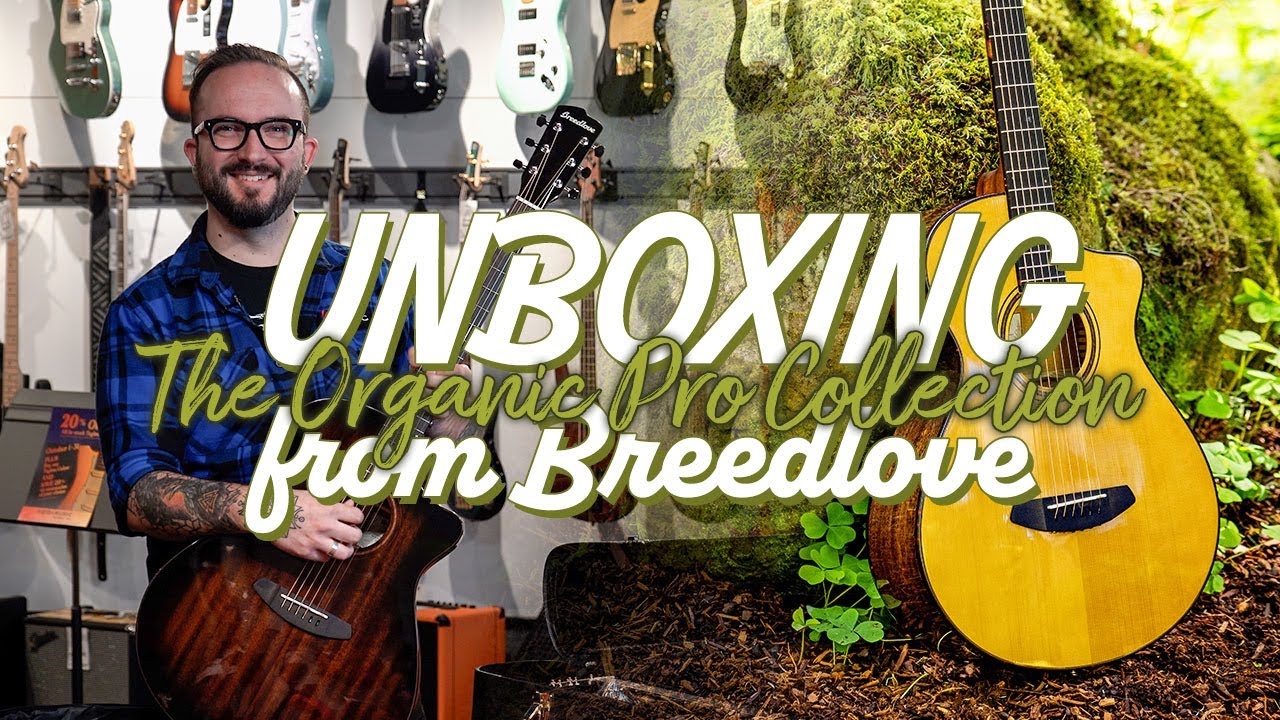 Распаковка новой коллекции Organic Pro от Breedlove! | Распаковка | Heid Music