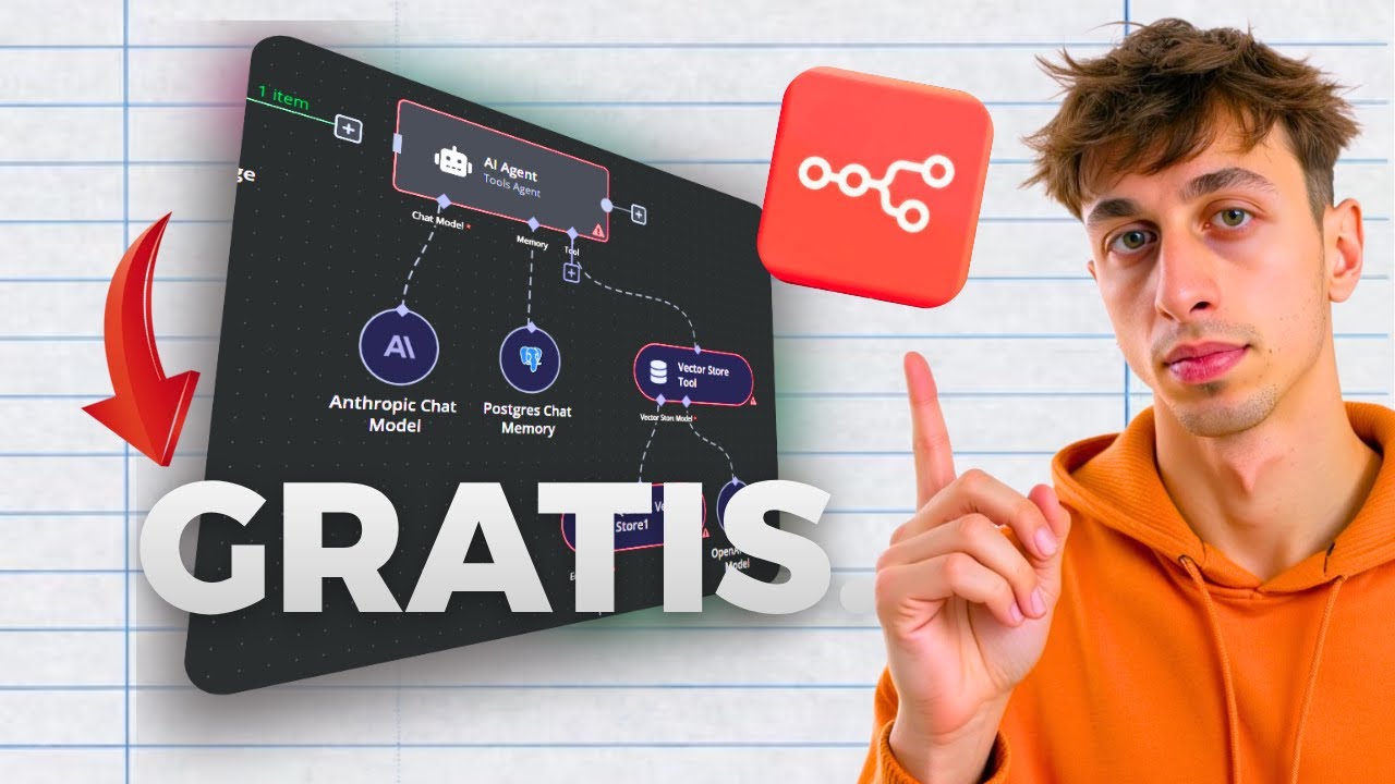 Tutorial come installare n8n 100% gratis in locale, con AI e Database (production ready)