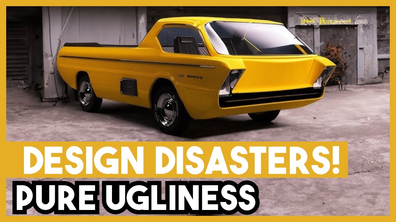20 GROTESQUE Old Pickup Trucks THAT SHOULD HAVE STAYED A SKETCH