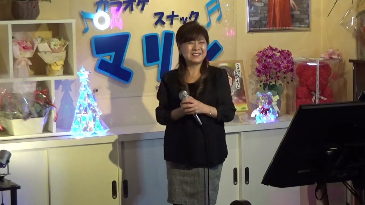 あかいサルビア（梓みちよ）cover 容子 概要欄その他に歌詞が出ます！