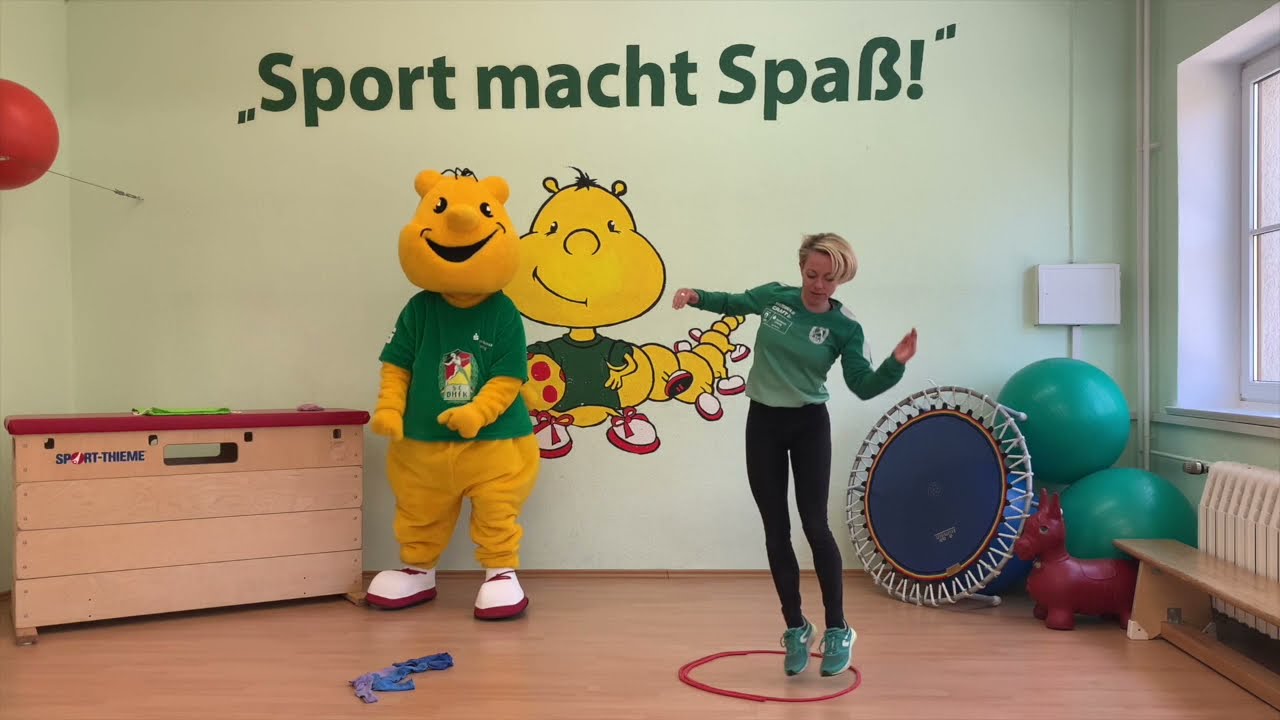 Kindersport zuhause - Fit mit Sportikus, Teil 32: Wir springen!