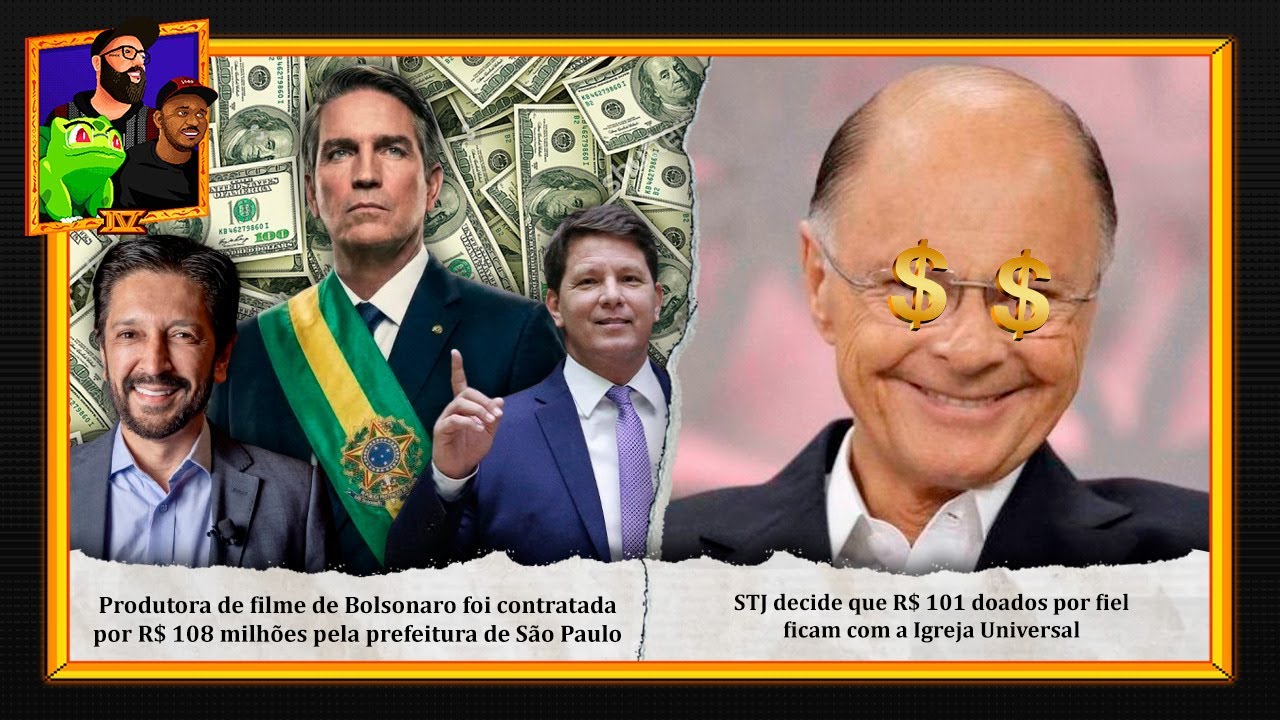 💸 O DINHEIRO DO FILME DO BOSONARO VEIO DE ONDE??? // DLSHOW 511