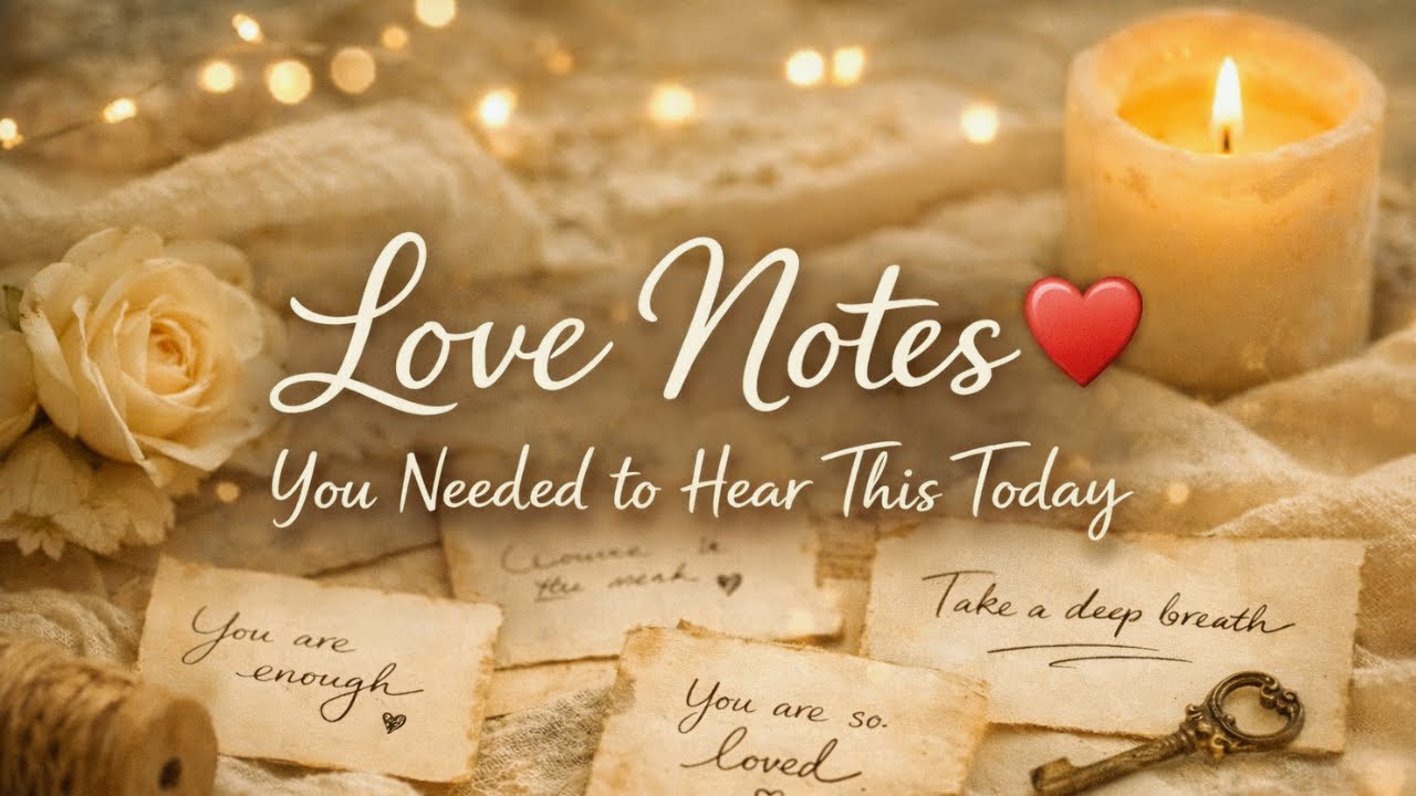 Love Notes ❤️ You Needed to Hear This Today