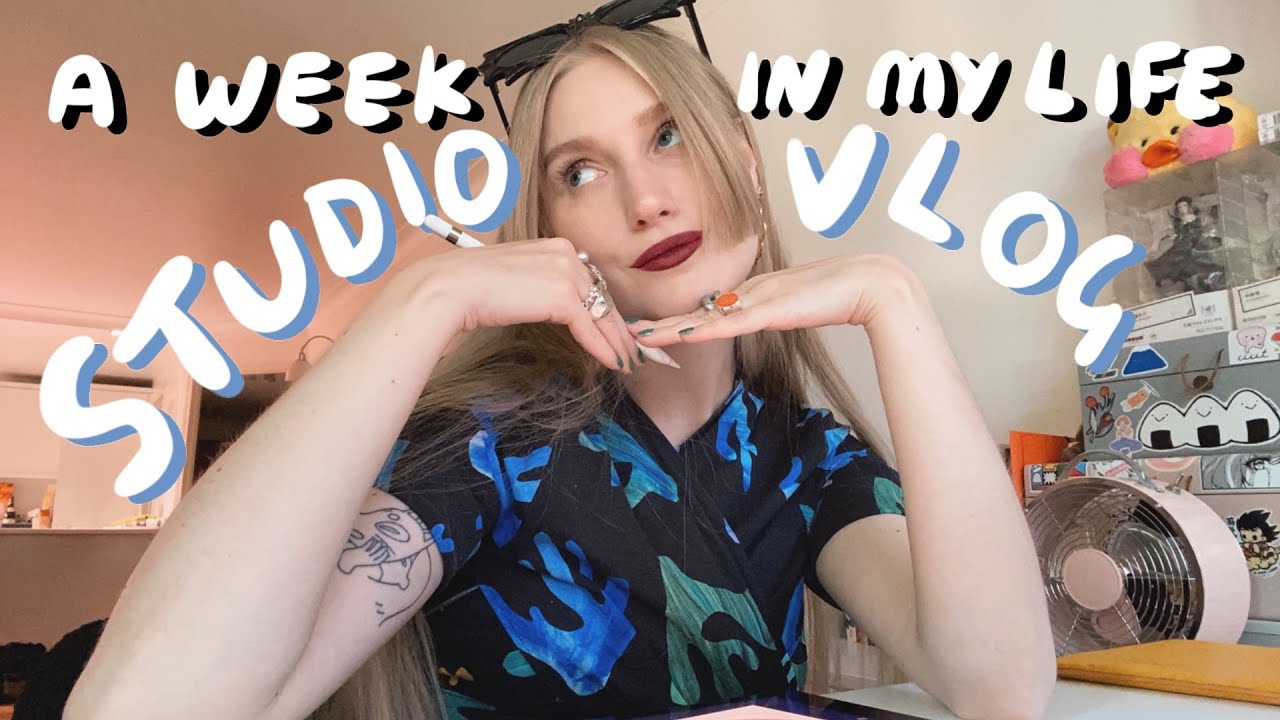☻ A Week in My Life ✸ Studio Vlog ✸