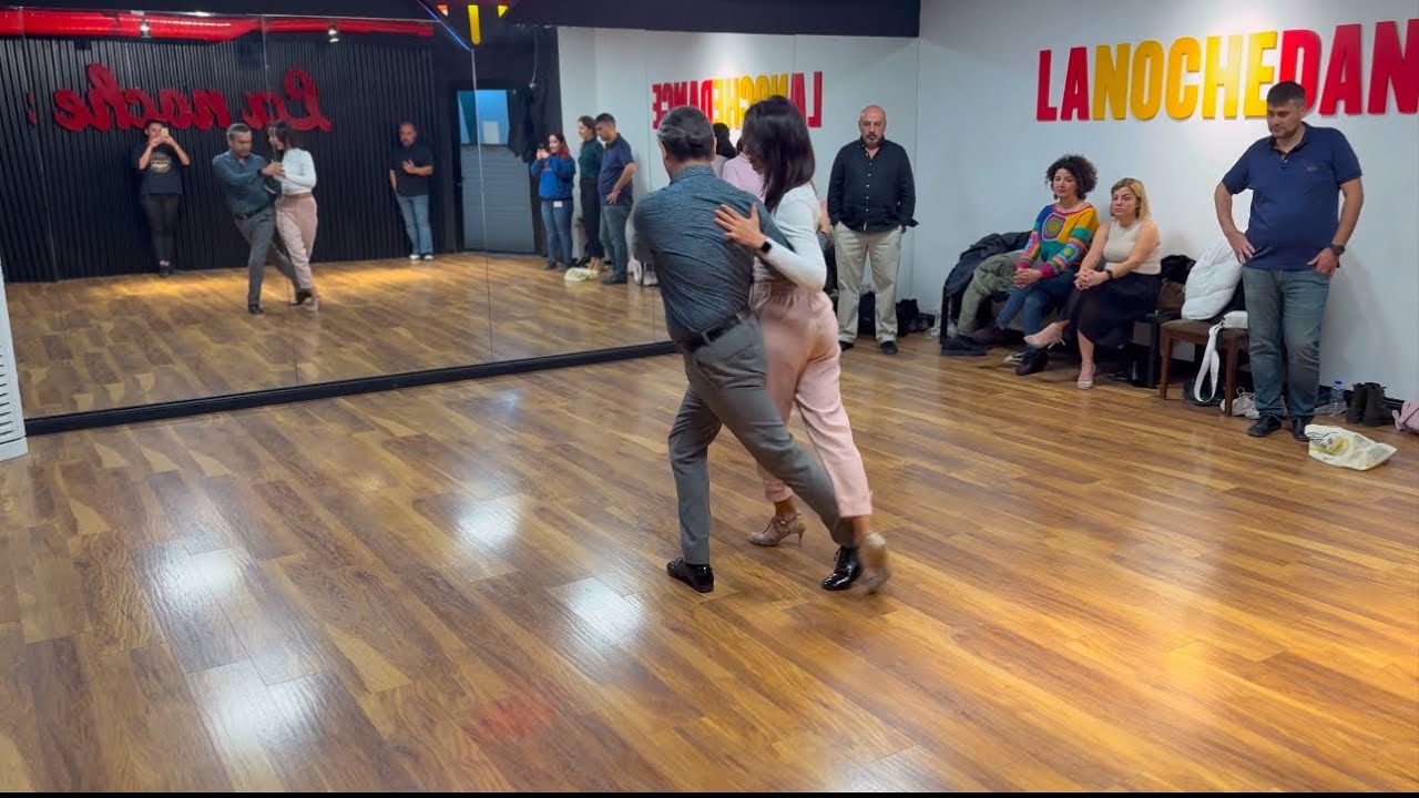 Tango Lesson: Leader’s Back Sacada Combinations
