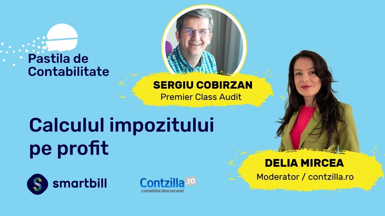 #PastilaDeContabilitate [S06/10] - Calculul impozitului pe profit