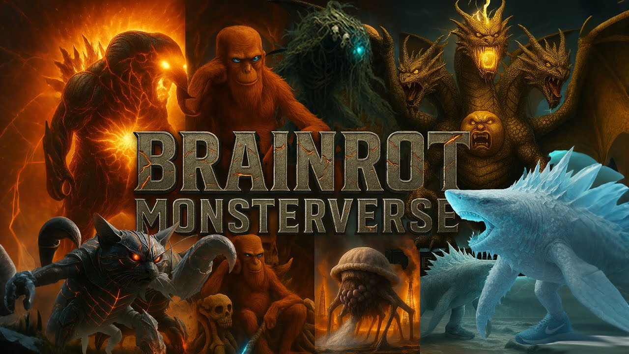 BRAINROT MONSTERVERSE:Evolution of 30 