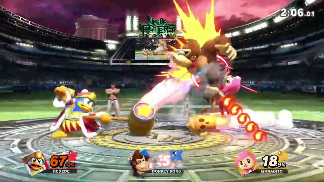 スマブラSP リプレイ タイム制 13107 [26年01月分]【むらびと 3P自分】