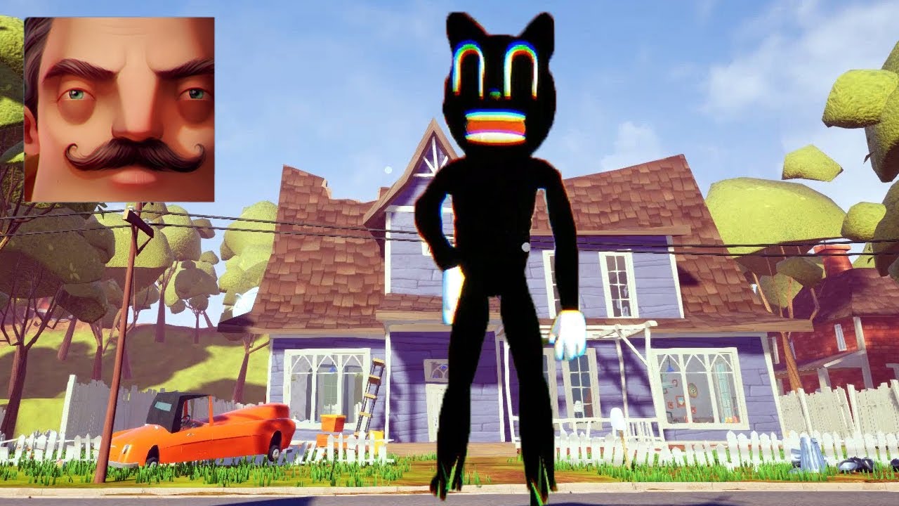 Hello Neighbor - My New Neighbor Cartoon Cat Act 1 Gameplay Walkthrough