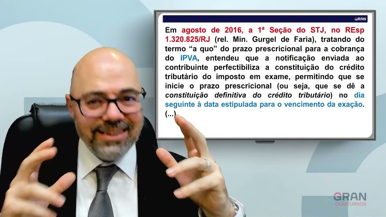 67   Prescrição Tributária III