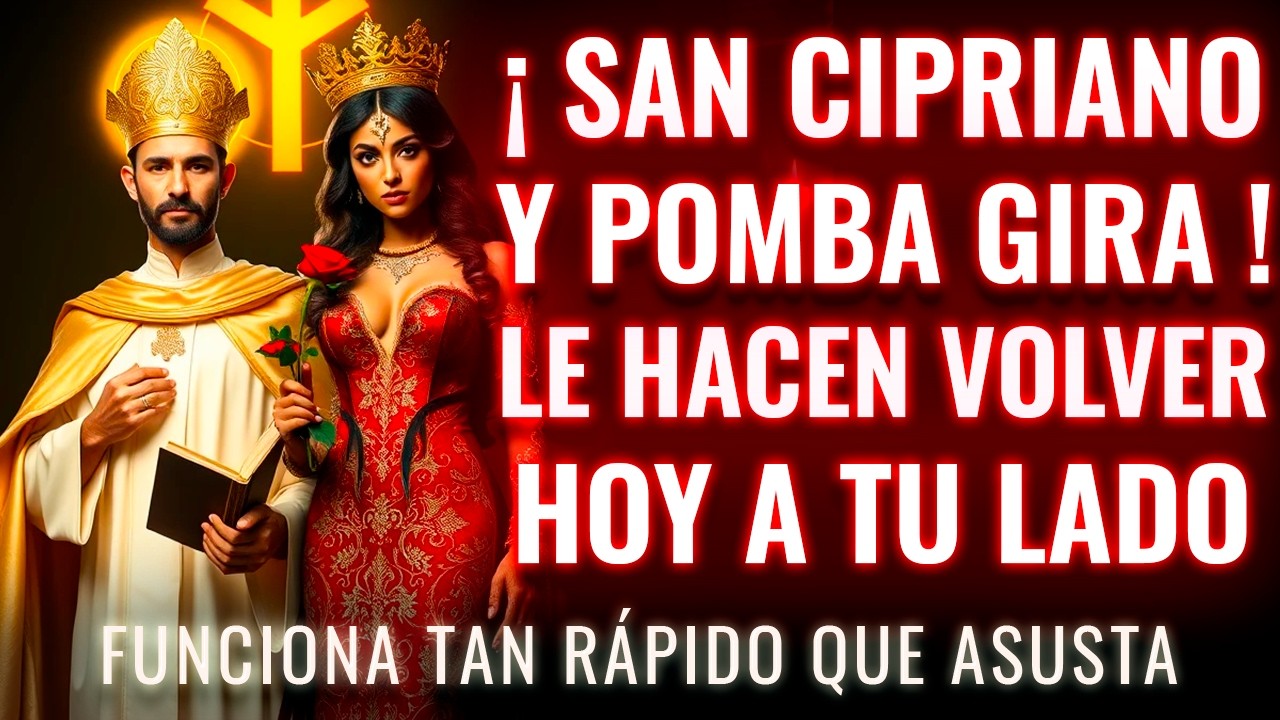 💖 PODEROSA Oración a SAN CIPRIANO y Pomba Gira para REGRESAR TU AMOR EN 1 MINUTO TE LLAME YA MISMO