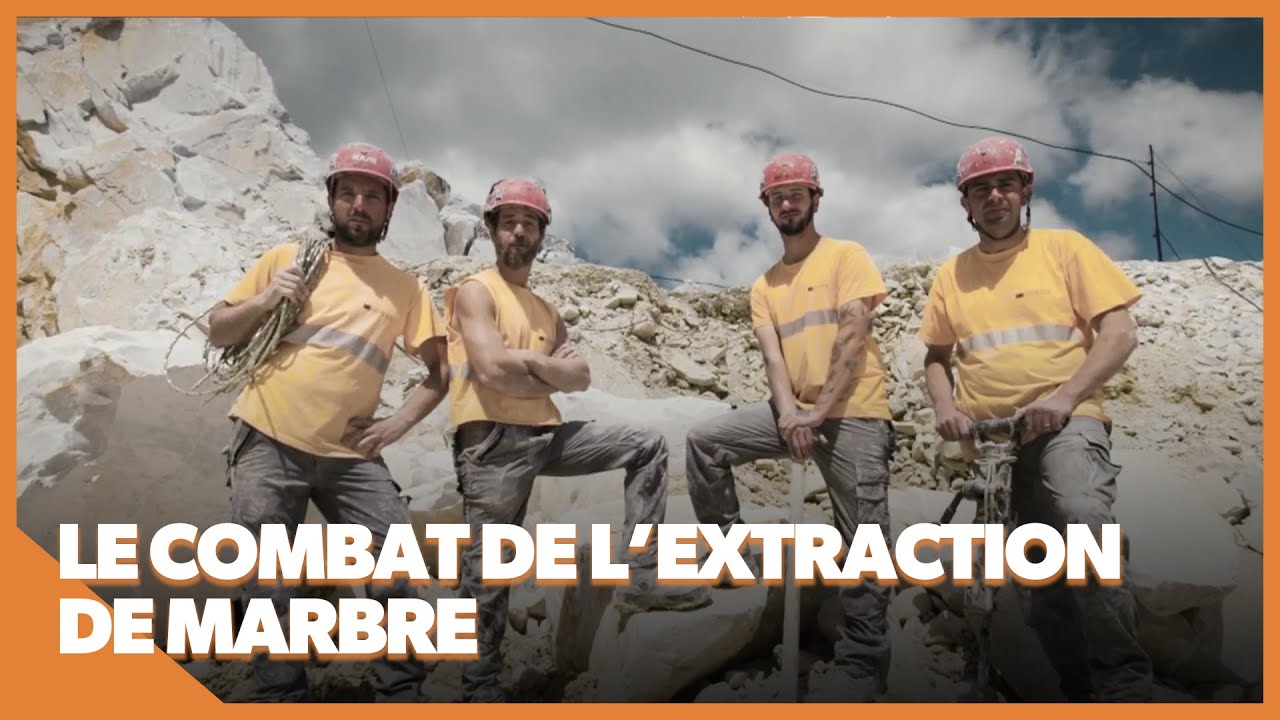 Les secrets de l'extraction du marbre