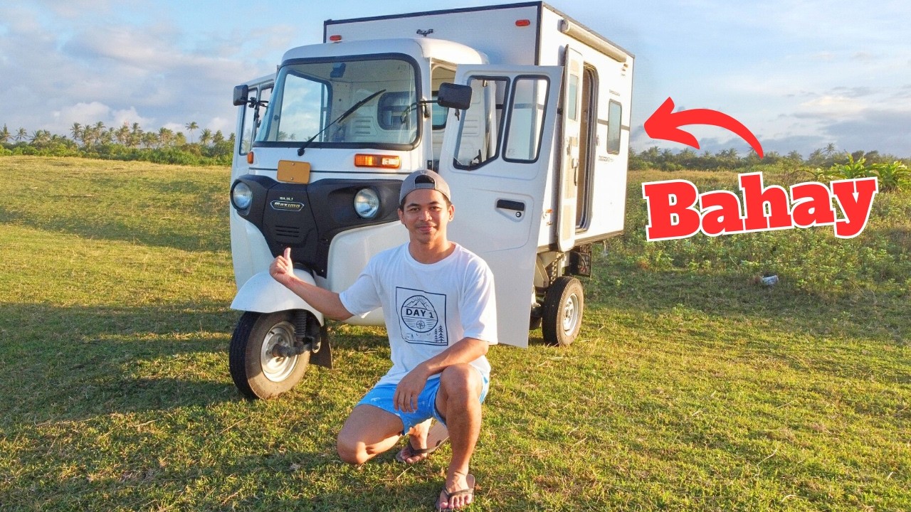 I Built the DREAM TRICYCLE Camper in 24 Days