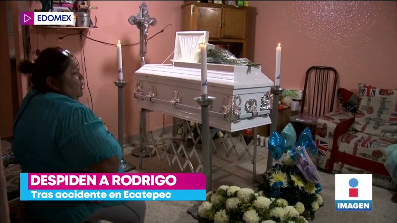 Dan &uacute;ltimo adi&oacute;s a Rodrigo, menor de siete a&ntilde;os atropellado en Ecatepec | Noticias con Yuri Sierra