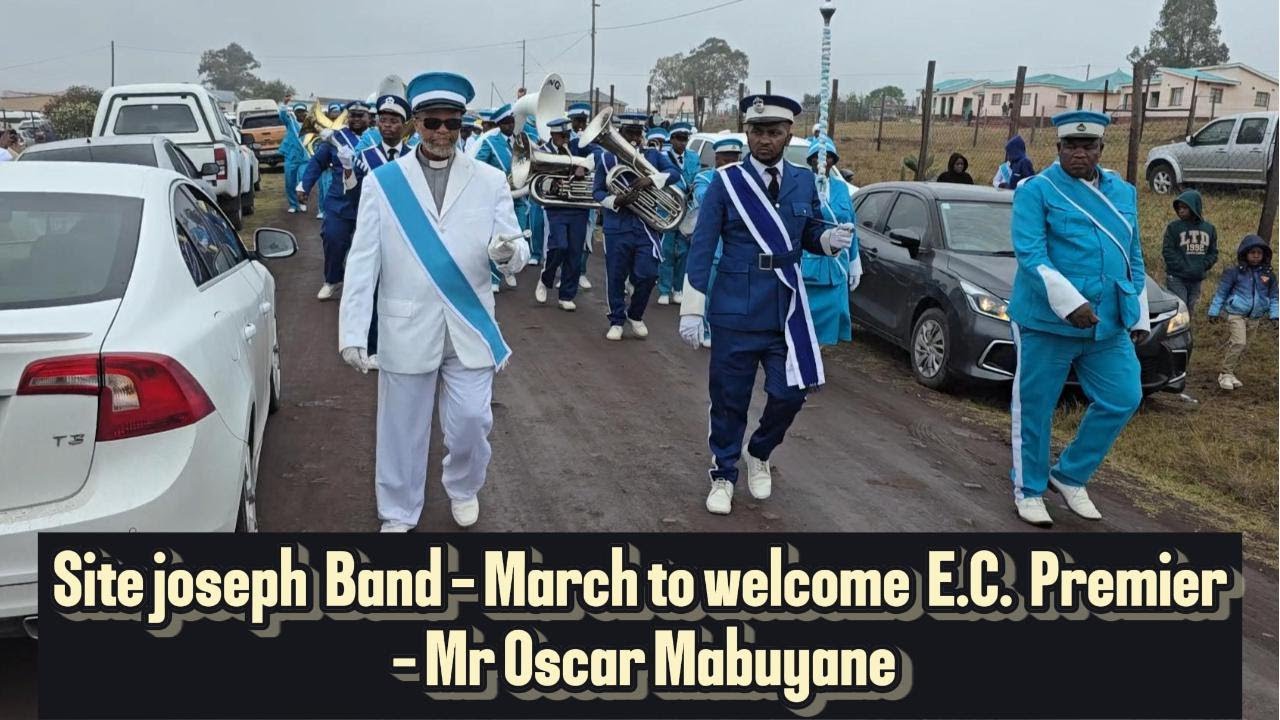 Site Joseph Band  welcomes EC Premier Mr Oscar Mabuyane ngoMgidi ka 26/10/2025  eTsomo