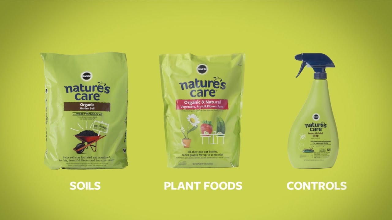 Nature's Care&reg; Product Line for Organic Gardening