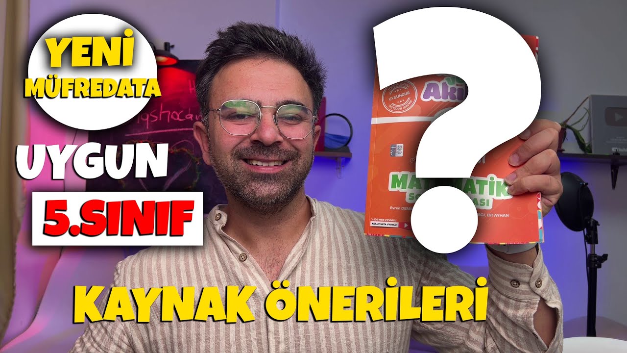 5.Sınıf Yeni Müfredata Uygun YENİ NESİL Kaynak Önerisi
