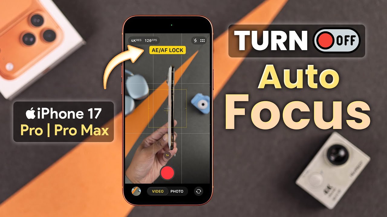 Jak wyłączyć autofokus w iPhonie 17 Pro Max | Profesjonalny aparat!