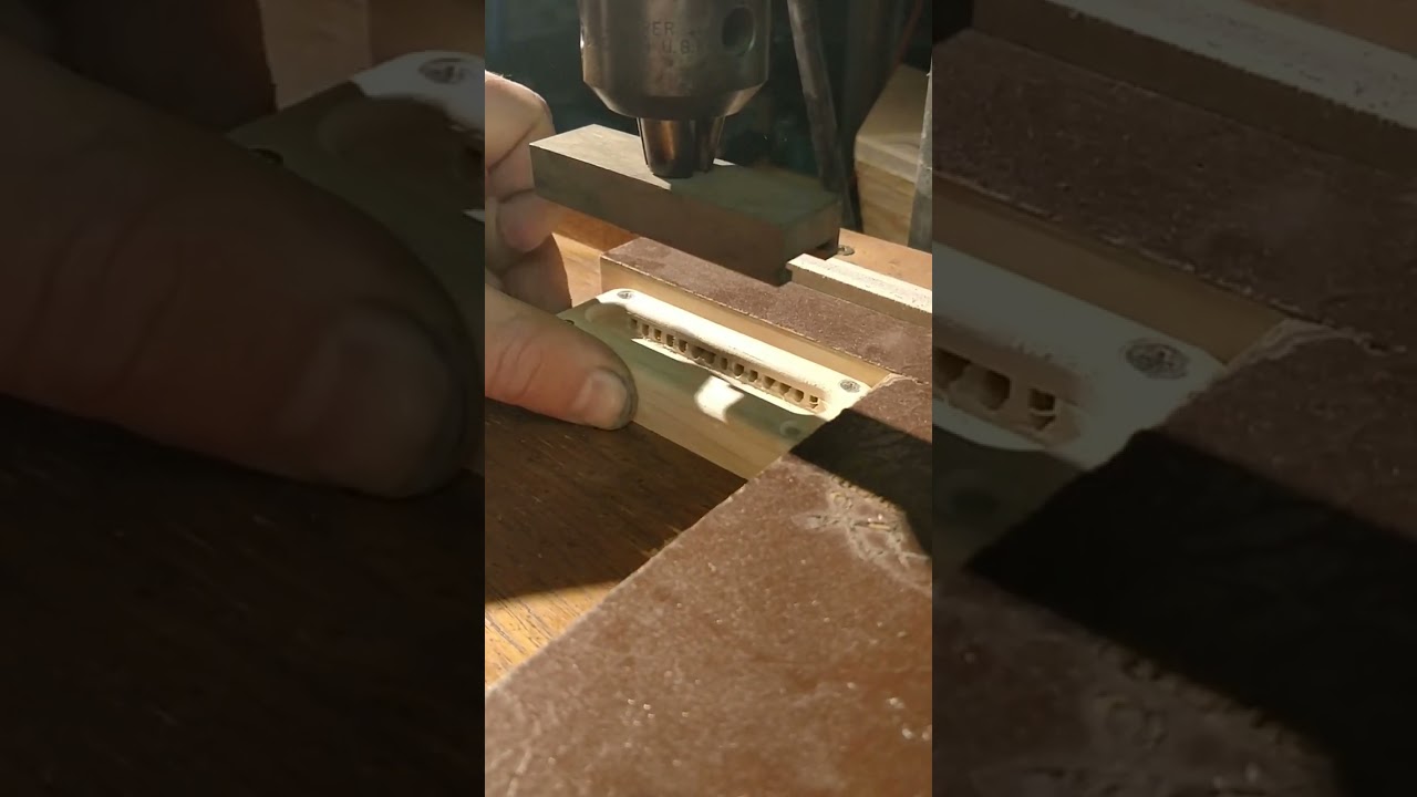 antique drill press turned branding iron for our swift darning loom operation