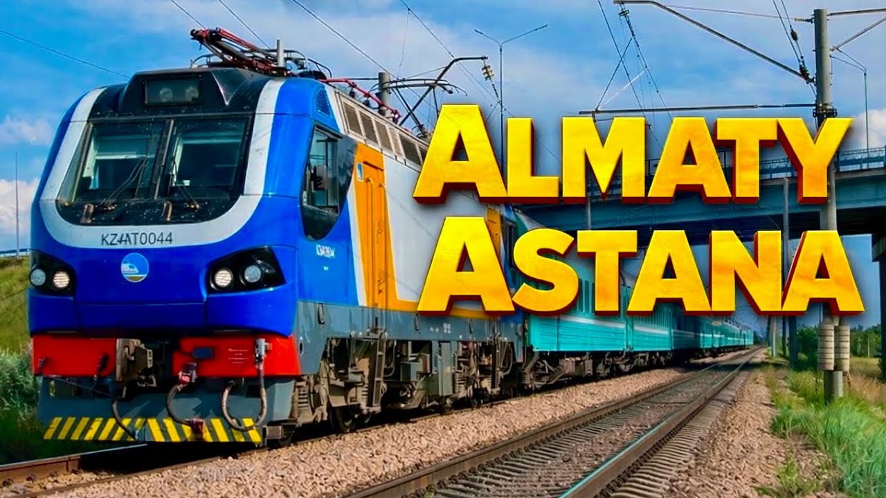 Поезд Алматы – Астана🚆 Поездка в новом вагоне!
