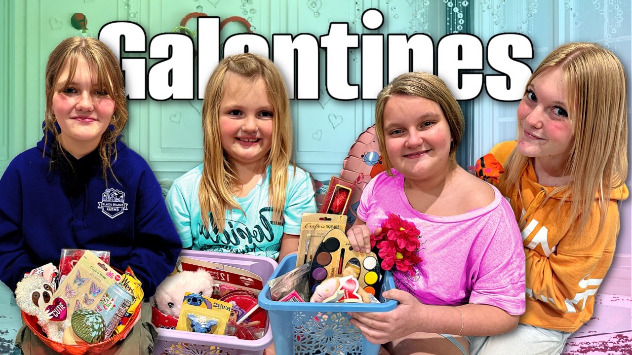 FiVE SiSTERS GALENTiNES GiFT Exchange!
