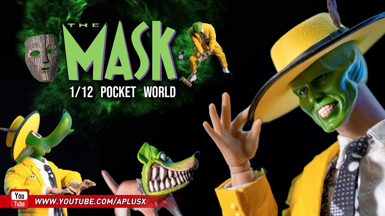 รีวิวชุดผ้า 1/12 The Mask หน้ากากเทวดา [Pocket World Toys]