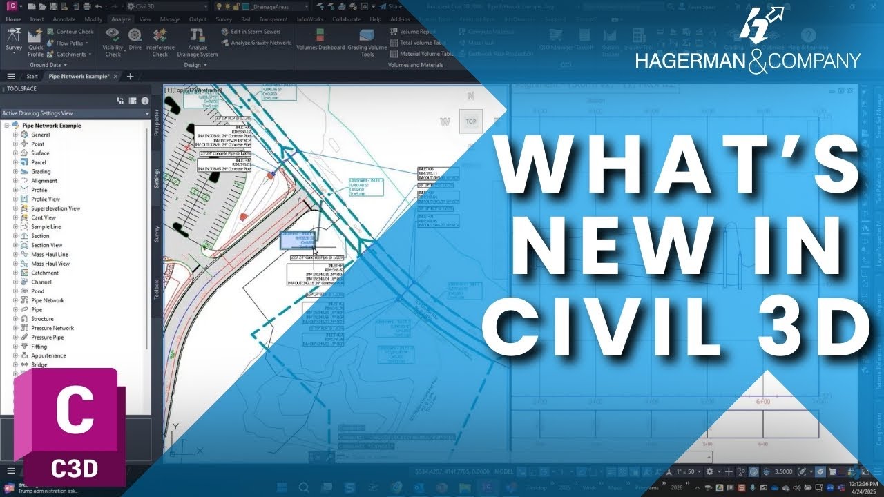 What’s New in Civil 3D 2026: Drainage Analysis Technical Preview