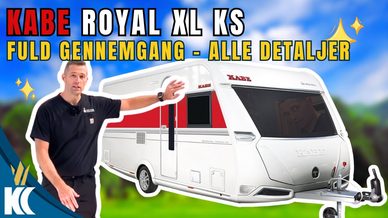 Kabe Royal 520 XL KS 2025 | Skandinavisk kvalitet – Se ekstraudstyret!