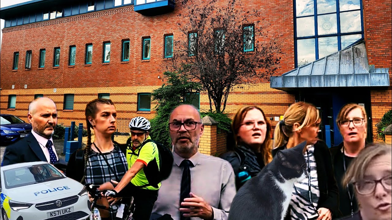 Why Are You Filming The Police Station & Police Officers! (Leyland Police Station & The Lost Cat)