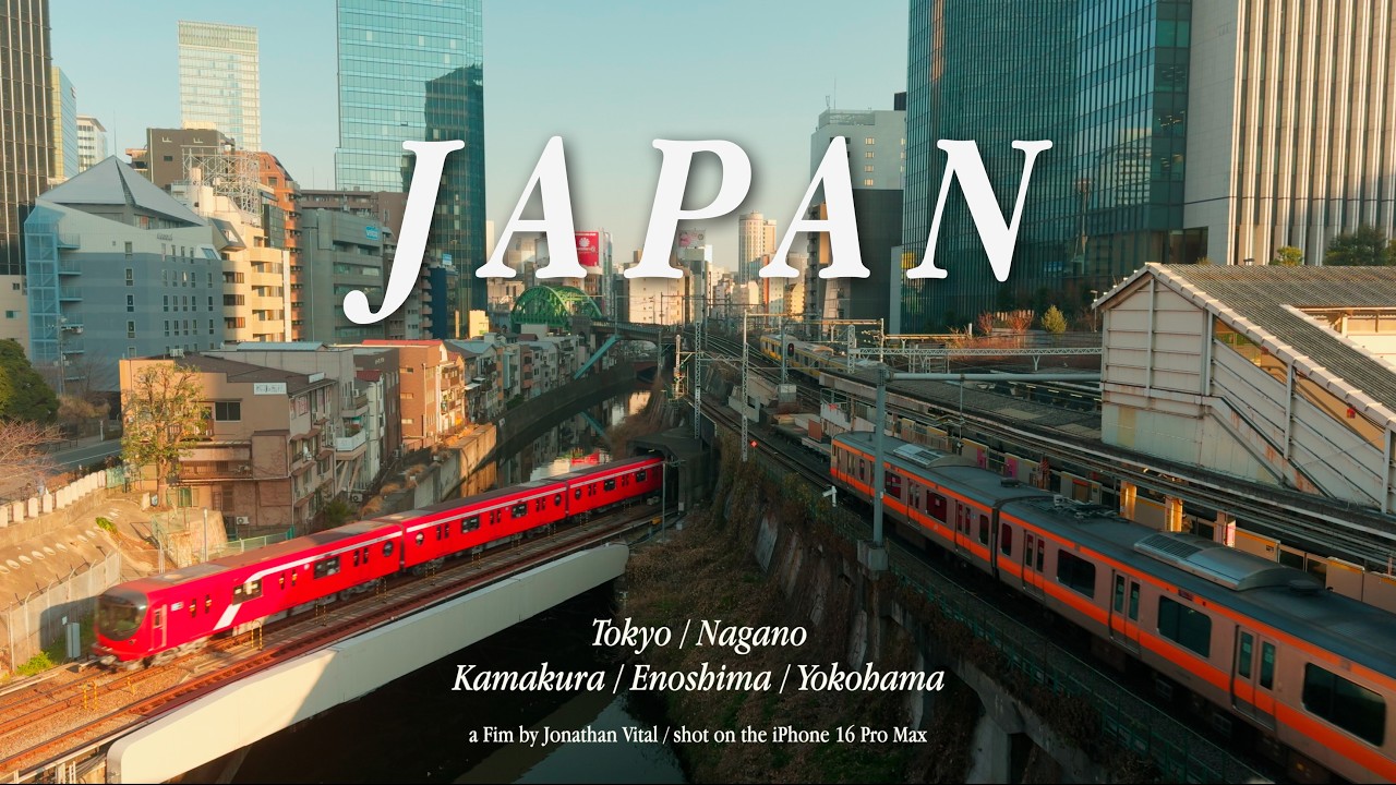 Chasing Moments in Japan | Cinematic Travel Film | Shot on the iPhone 16 Pro Max