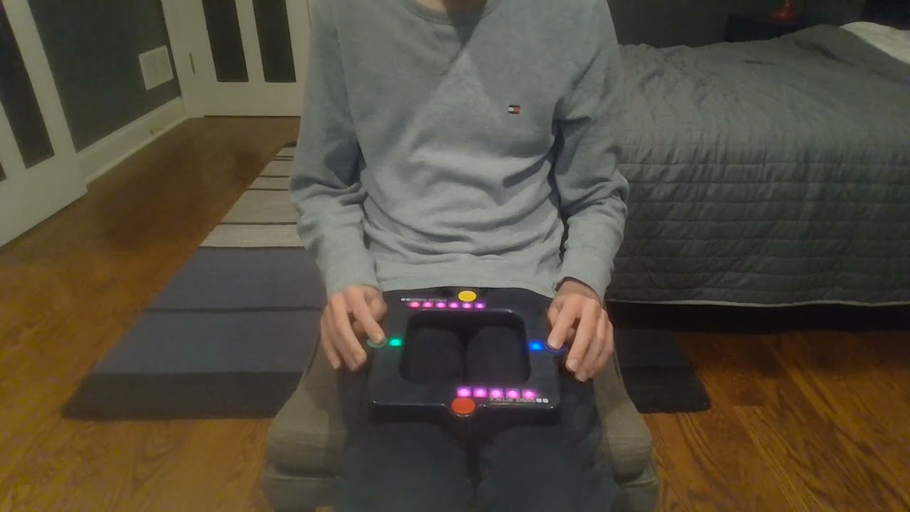 Playing Snake Attack