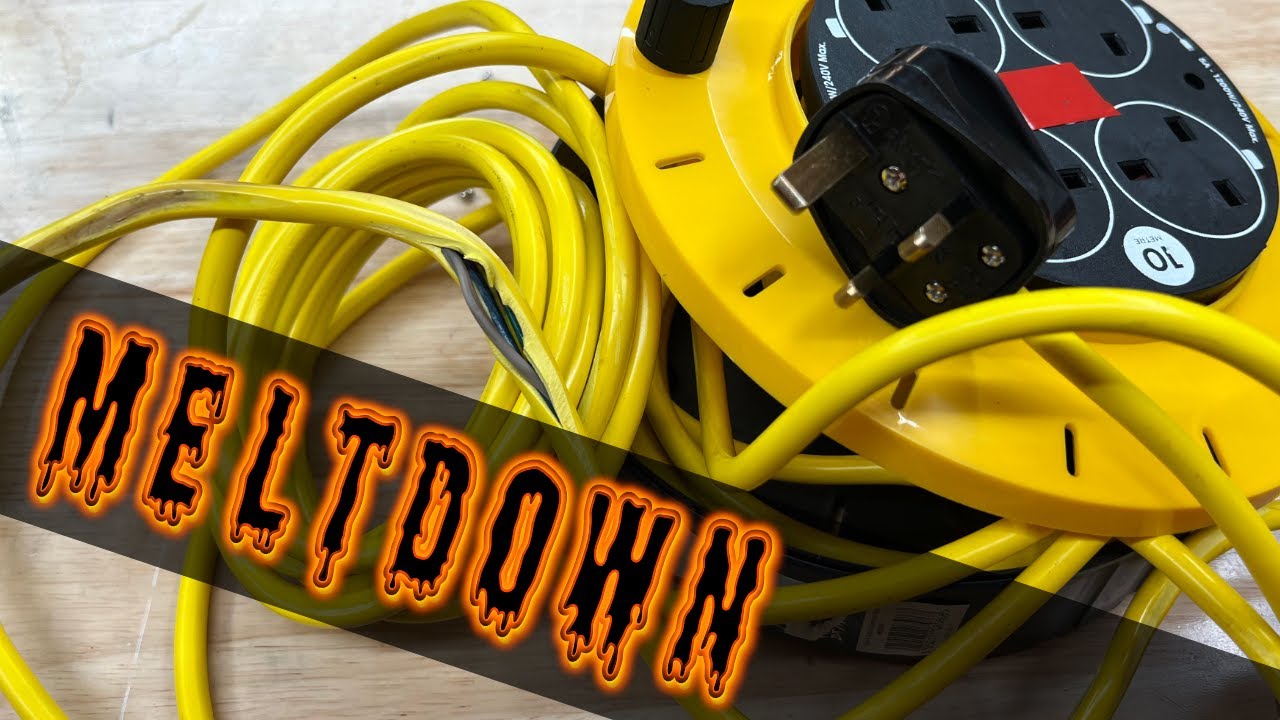 What Caused this Extension Cord to Melt?