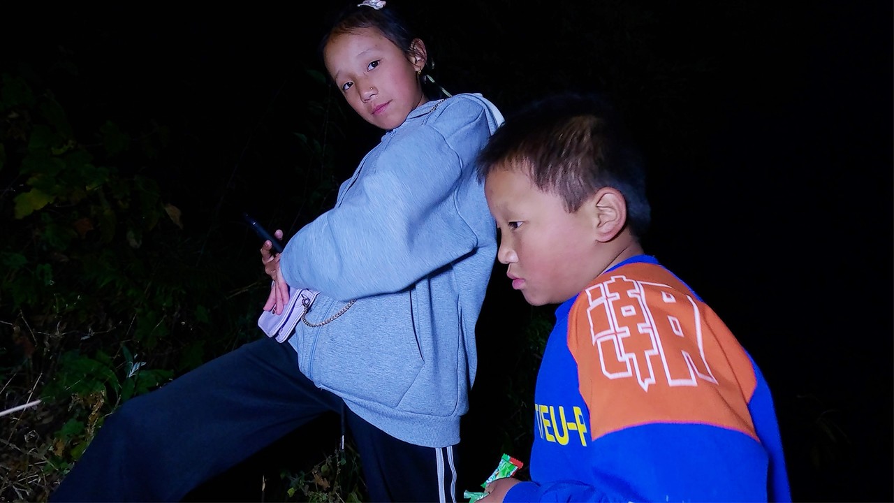 our children came to village || Village family in Nepal || @bhumicooking