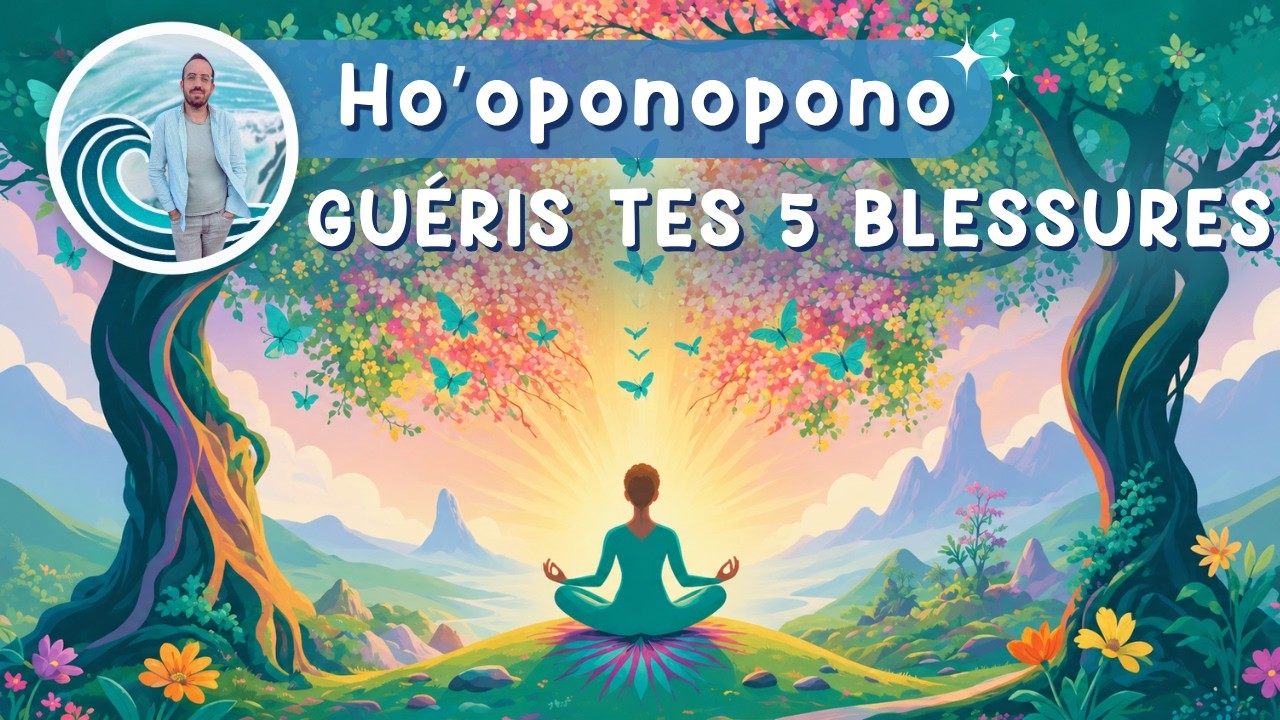 Méditation 🌺 Guérison des 5 Blessures de l'Âme avec Ho'oponopono 🌺 Défi 5 Blessures de l'Âme