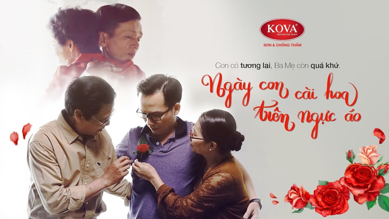 SƠN KOVA | NG&Agrave;Y CON C&Agrave;I HOA TR&Ecirc;N NGỰC &Aacute;O