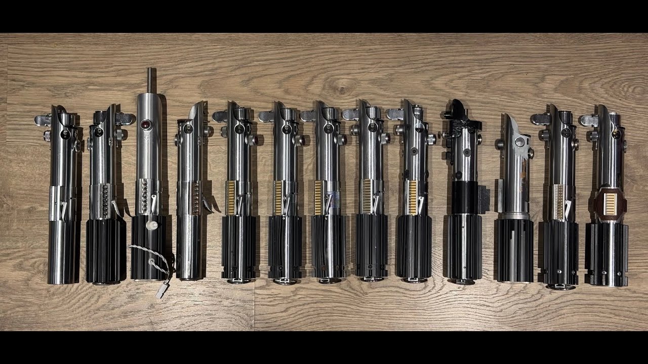 Every Graflex lightsaber seen in Star Wars