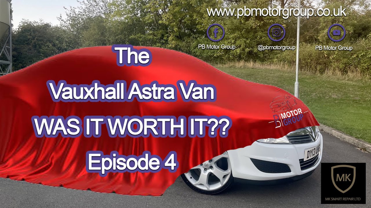 #vauxhall #astra #van #respray Vauxhall Astra Van 2013 Paint Restoration Final Reveal Ep 4
