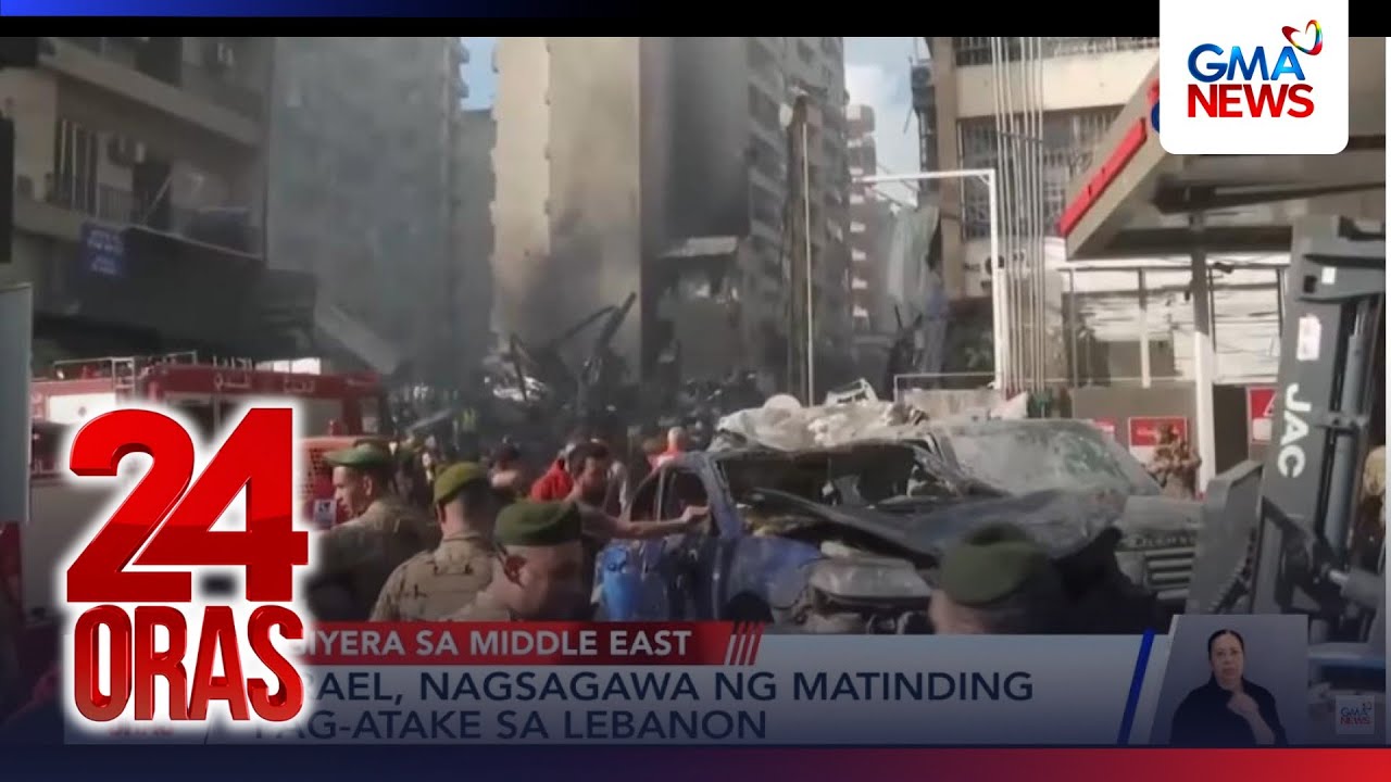 Israel, nagsagawa ng matinding pag-atake sa Lebanon | 24 Oras