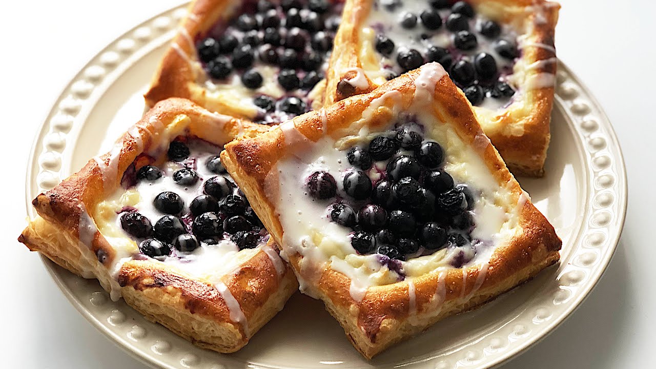 Lemon Blueberry Cream Cheese DANISH