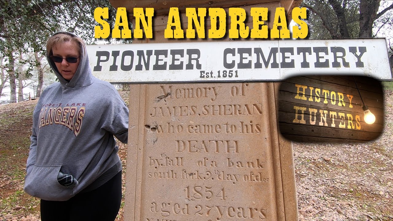 Pioneer Cemetery & Old Brick Schoolhouse in Calaveras County