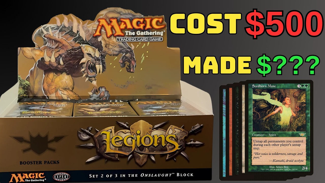 Opening a Legions Booster Box from 2002
