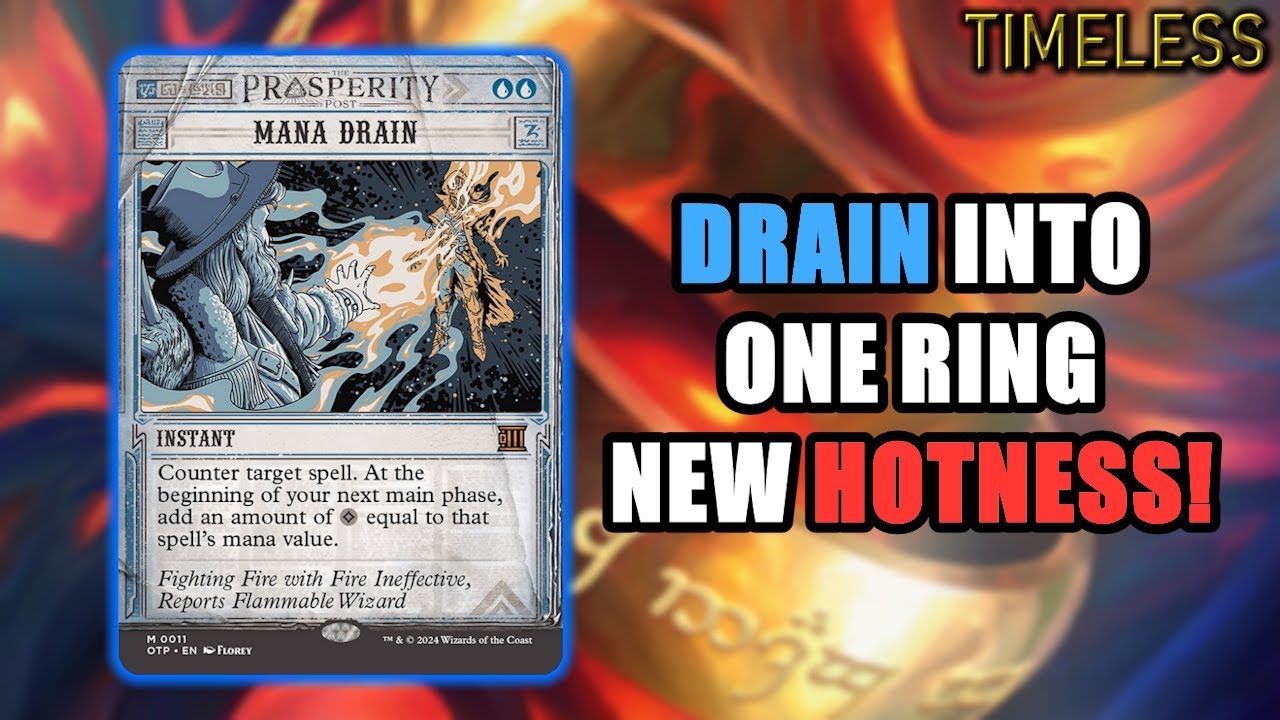 Draining Into Ring Seems Powerful Enough😌Bant Ring Control! | Timeless BO3 Ranked | MTG Arena