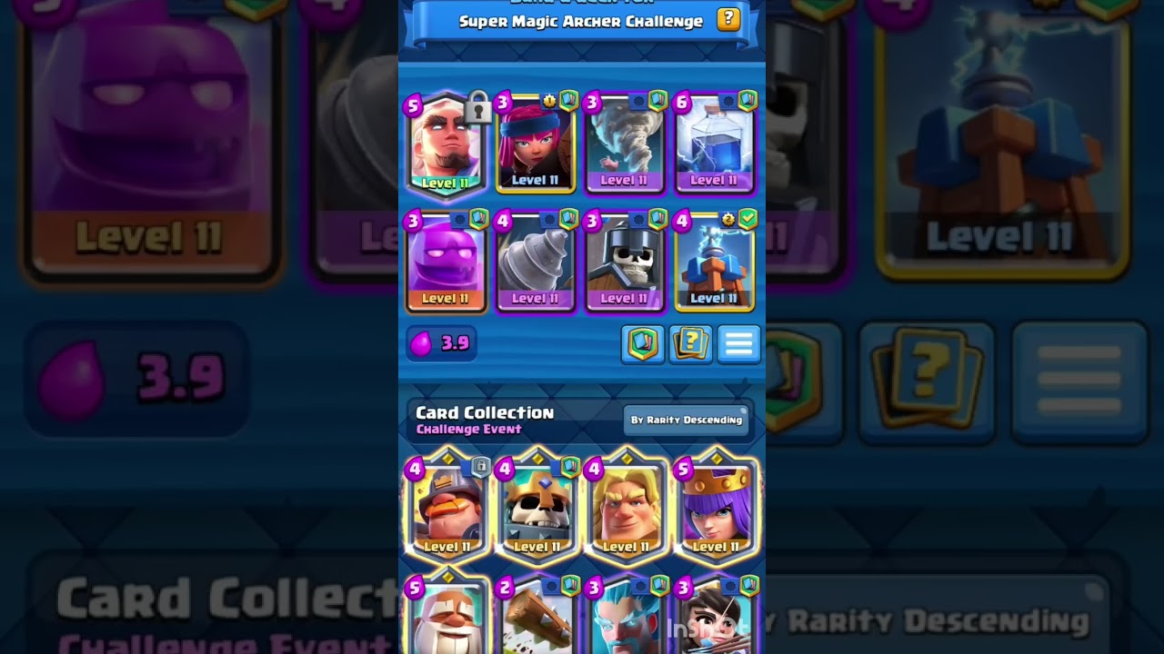 Best deck for Super Magic Archer Challenge 🏹 ✨️