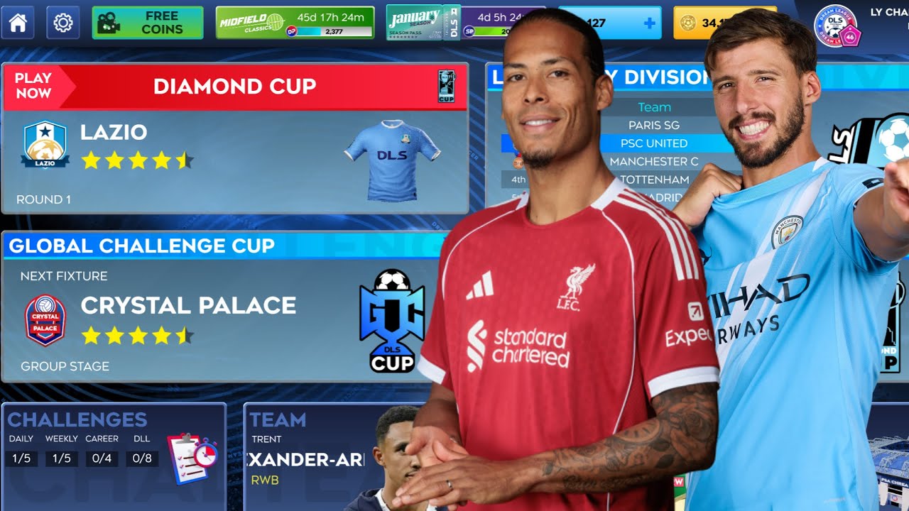 DLS 26 | Vs Lazio | Dream League Soccer 2026 Gameplay