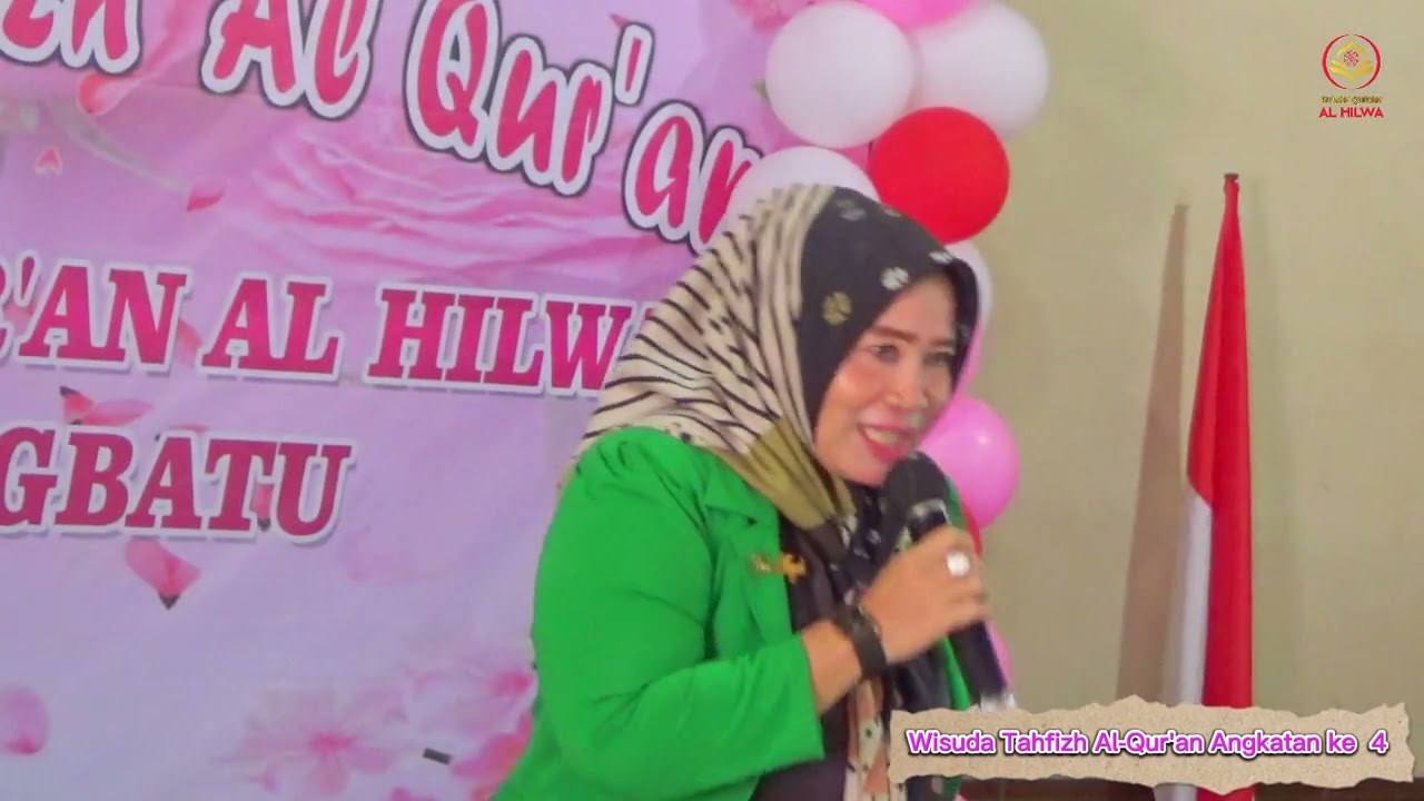 Wisuda Tahfizh Al Qur'an Rumah Qur'an Al Hilwa Angkatan 4