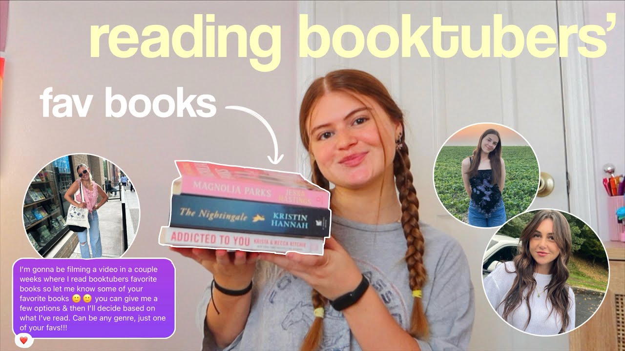 reading booktubers&rsquo; favorite books!! 🐝📚 *finding new favs*