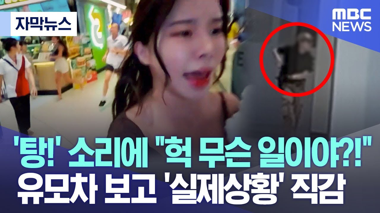 [자막뉴스] '탕!' 소리에 