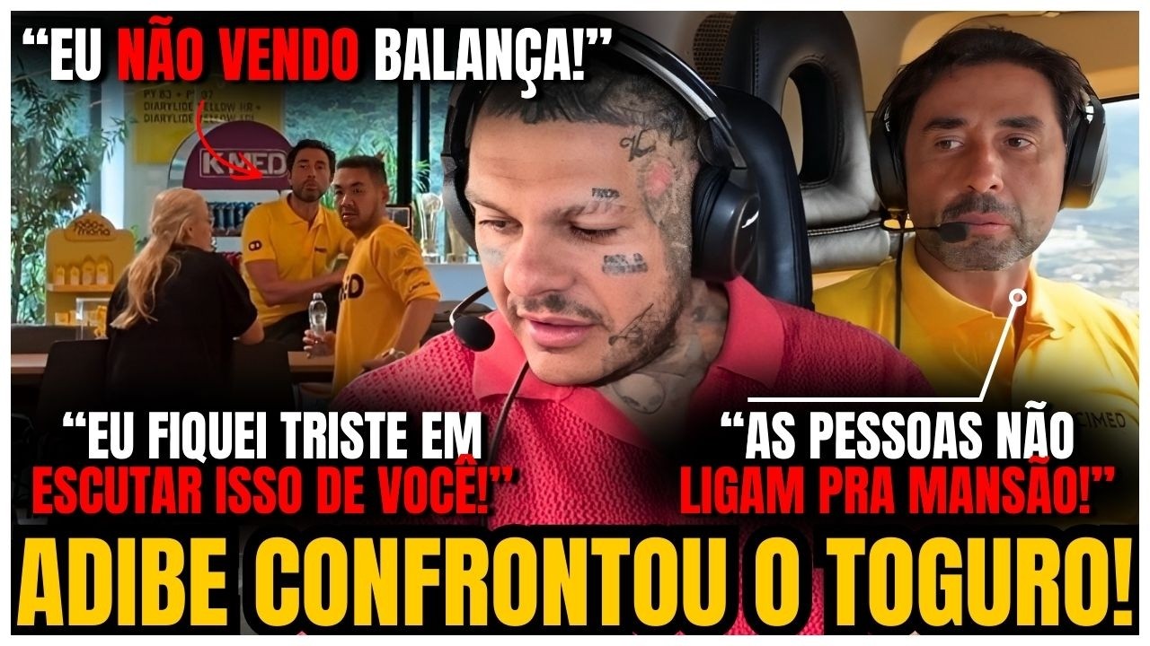 JOÃO ADIBE DESDENHOU da IDEIA do TOGURO e SUGERIU o FIM da MANSÃO MAROMBA
