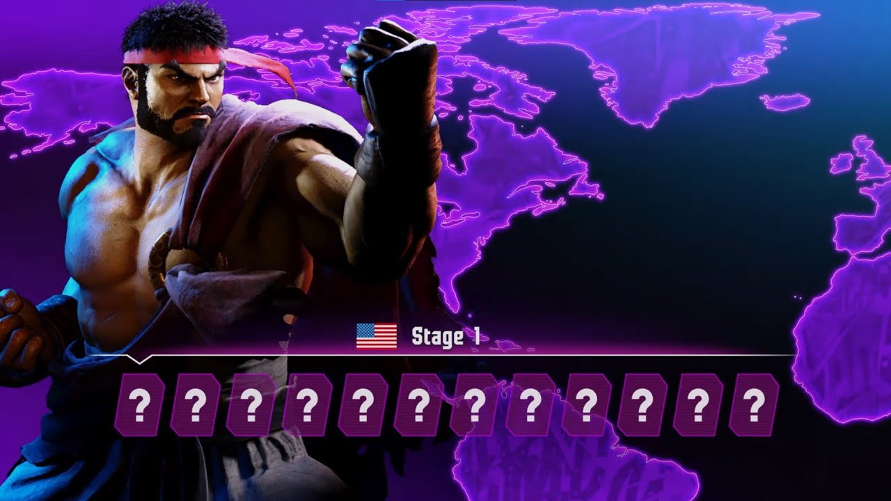 STREET FIGHTER 6 - Ryu Arcade Mode (12 Stage - Hardest)