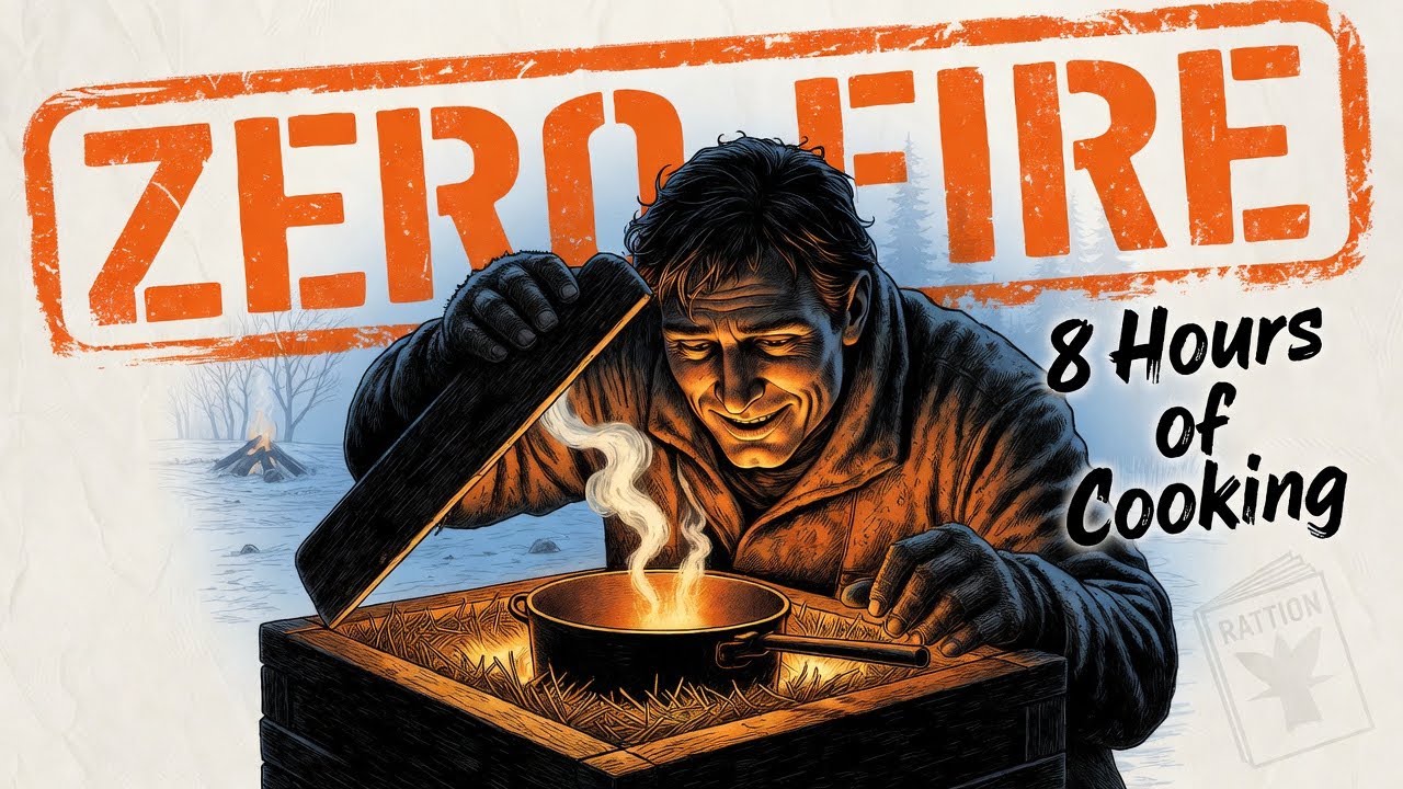 Save Your Firewood   The WWII 'Haybox' That Cooks Dinner While You Sleep